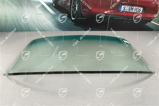 Szyba czołowa, przyciemniana, z zielonym pasem