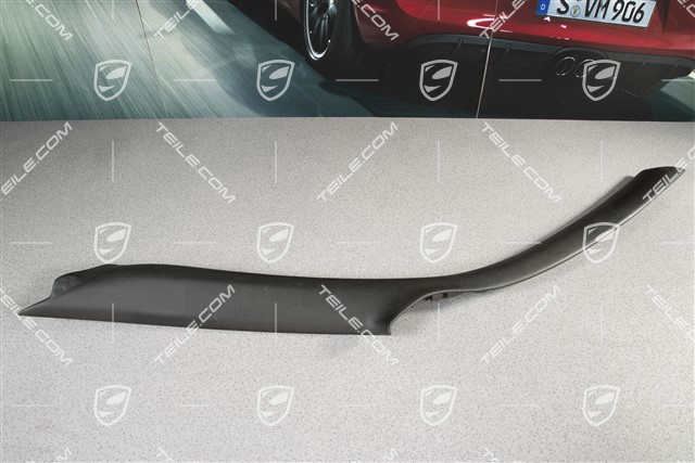 Verkleidung von A-Säule, Coupe, Kunstleder, Schwarz, L