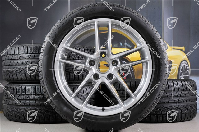 19-inch winter wheels set Turbo II, rims 9J x 19 ET60 + 10J x 19 ET61 + NEW Pirelli Sottozero winter tyres 255/45 R19 + 285/40 R19, without TPM