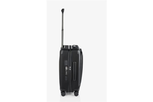 Porsche Design Roadster Nylon 4W Trolley, made of water-repellent nylon and leather, black, size S / 43 litres, 240 x 380 x 550 mm