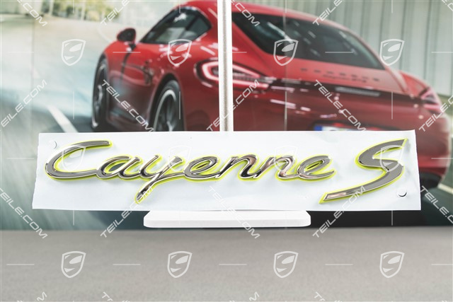 Napis "Cayenne S", Hybrid