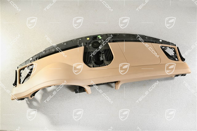 Dashboard trim, upper part, leather Luxor Beige