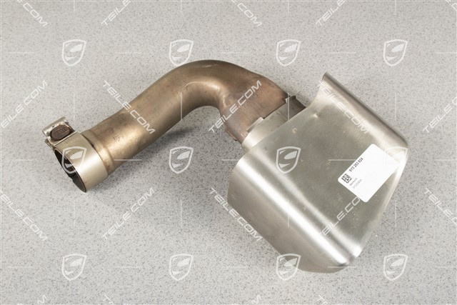 Końcówka wydechu, tłumika końcowego, standardowa, 3.0L V6, R