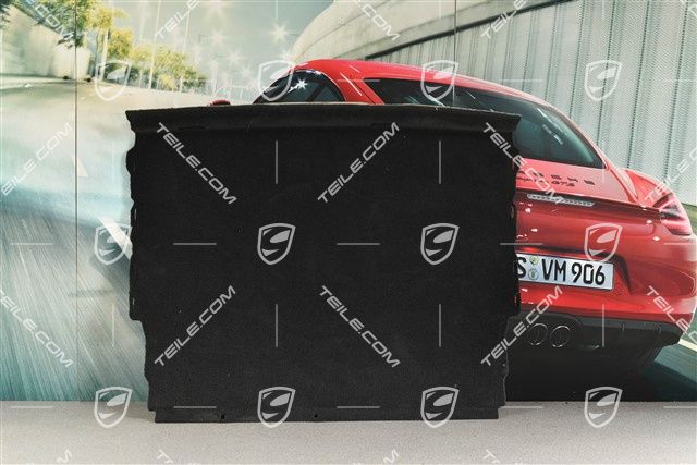Verkleidung, Verdeckkasten Teppich, Schwarz