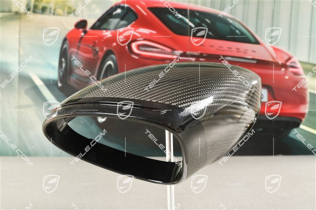 Aussenspiegel, Spiegelgehäuse Oben, Carbon, Spyder, L