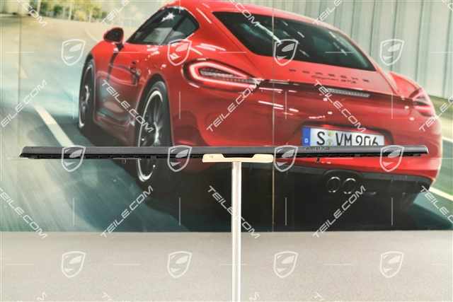 Dekor / Listwa ozdobna deski rozdzielczej / konsoli, czarna, R