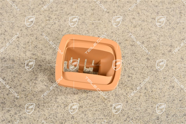 Schalterblende, Servoschließung Heckklappe, Sandbeige