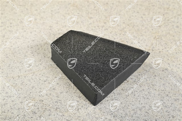 Sealing wedge, front bumper