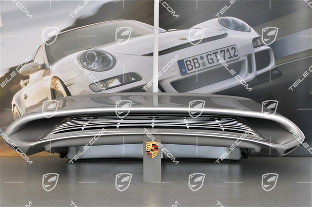 Turbo S rear spoiler, incl. rear bonnet (engine lid), set incl. grille and all attachment parts