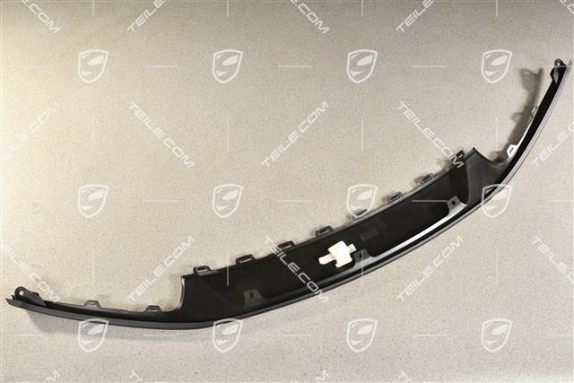 Spyder, Dokładka / spoiler przedniego zderzaka, czarna satyna