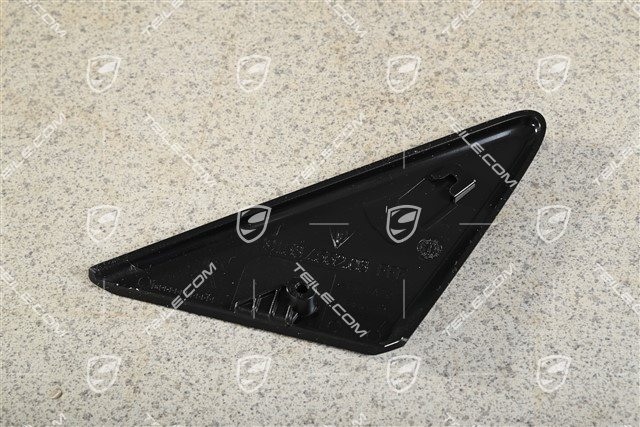 Abdeckung, Fensterfuehrung, Schwarzmatt, R