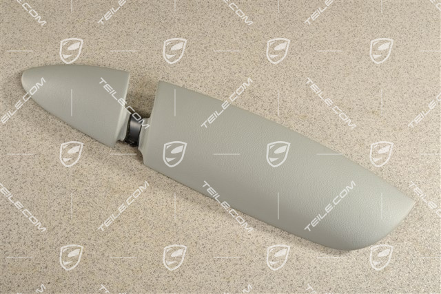 Armlehne, Vorne, Unterteil, Stahlgrau, R