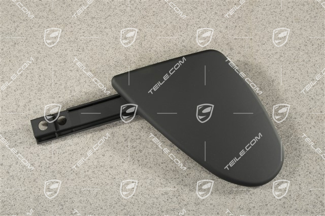 Front seat cap / cover / trim, Black, R