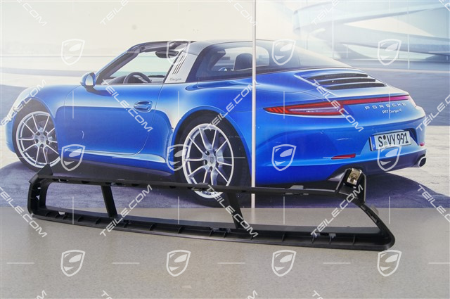 GT2RS, Halterahmen, Mitte, Stoßstange Hinten, Schwarzmatt