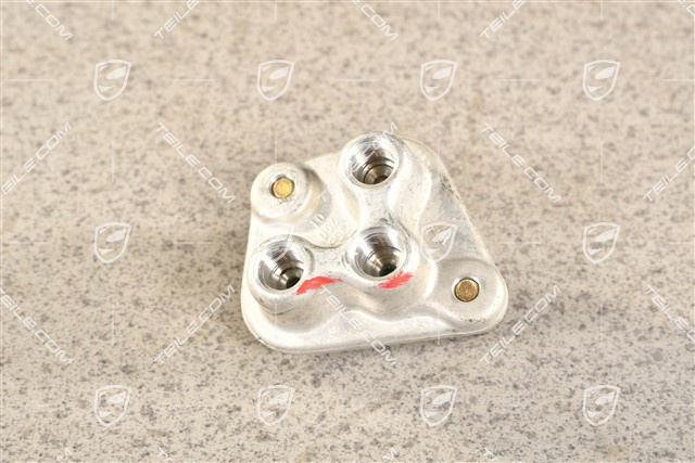 Intermediate piece brake line connector