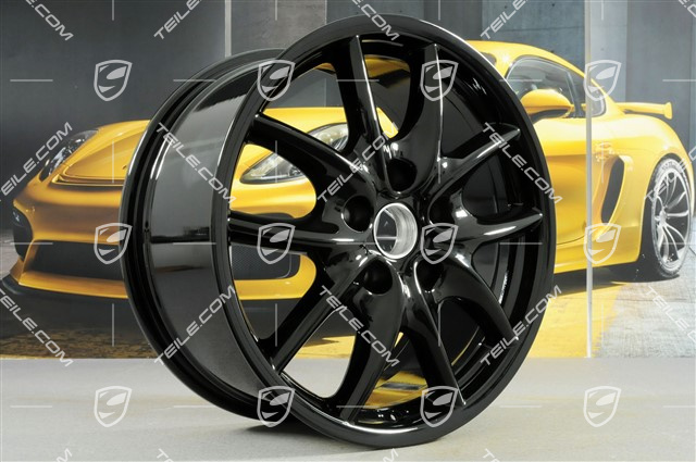 19" Felge Cayenne Design, 9J x 19 ET60, schwarz hochglanz