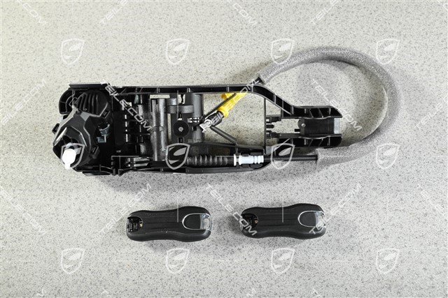 Lagerbuegel / Lagerbügel für Türgriff mit Schloss und Schlussel, Vorderrtür, R