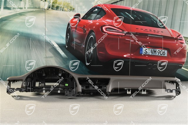 Konsola / deska rozdzielcza, część górna, skóra, Agate Grey