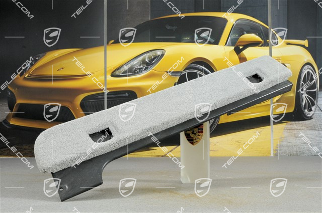 Auflage, Kofferraum, Perlvelours, Stahlgrau, L Auflage, Kofferraum, Perlvelours, Stahlgrau, L