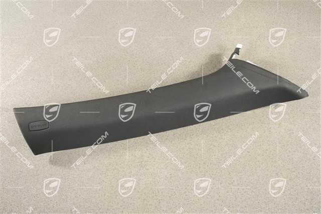 Verkleidung, A-Saule, Schwarz, R