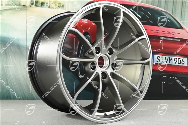 20" Felga GT4, 11J x 20 ET50, Platinum satynowy półmat