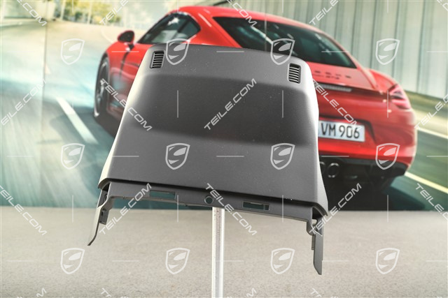 Steering column switch housing, Upper part, Black