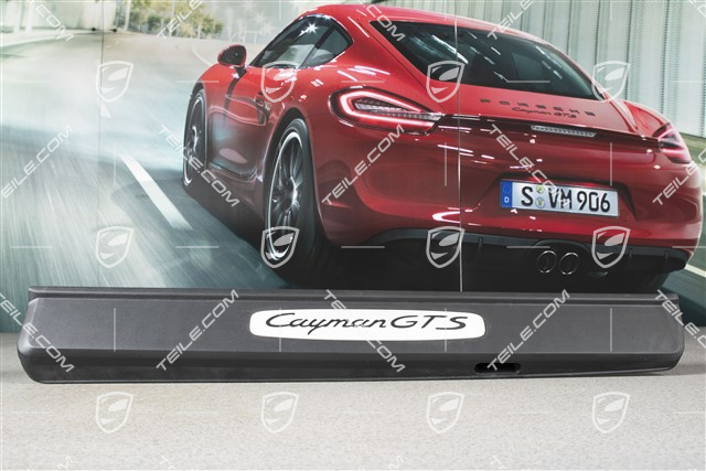 Einstiegleiste / Schwellerblende, Cayman GTS, L