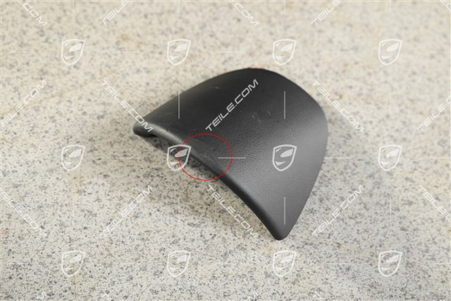 Top half stopwatch / Sport Chrono, leather black