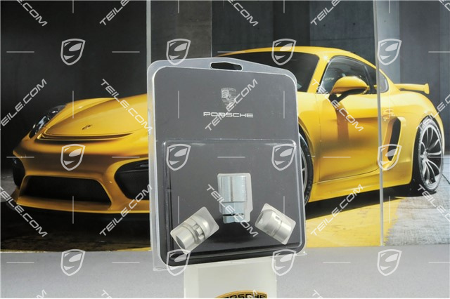 Nakrętki antykradzieżowe / zabezpieczające do 2 kół tylnych, do samochodu z 17mm dystansami