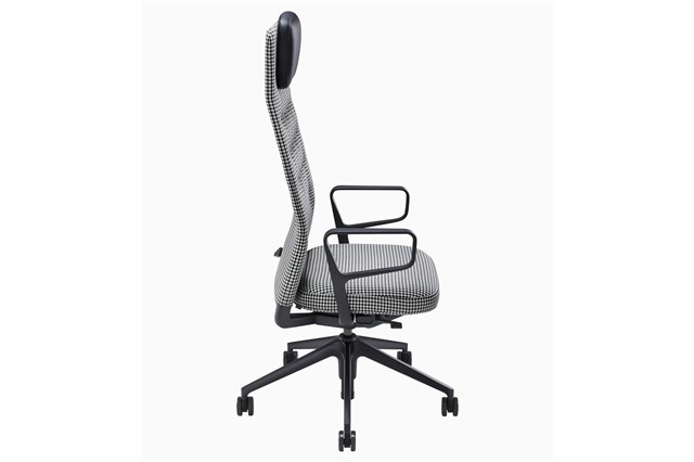 Exclusive designer office chair Porsche x Vitra ID Trim L Pepita Edition, Limited Edition / 911 pcs.