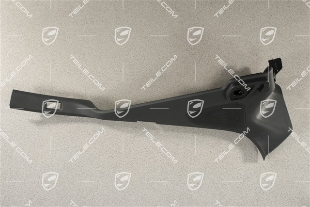 Verkleidung von D-Säule, Schwarz, R