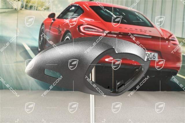 Osłona dolna lusterka,  elektrycznie składane, czarna, R