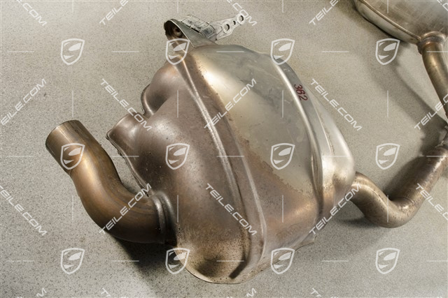 Tłumik środkowy Komplet z Tłumikiem końcowym L+R