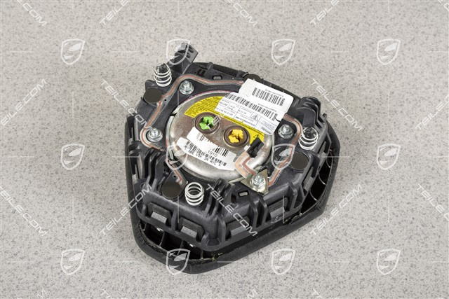 Airbag, 3-ramienny, Alcantara, czarny