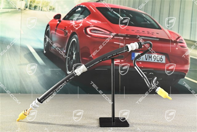 Pressure line, rear, Power steering