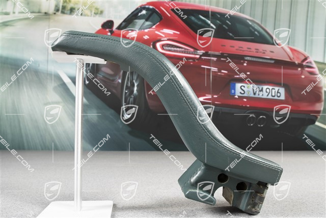 Haltegriff, Leder, Cedargrün, R