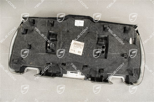 Verkleidung, Heckklappe, Schwarz