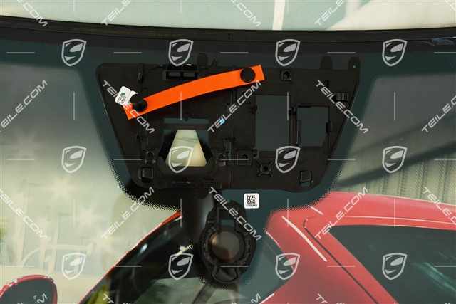 Windscreen, with tinted top, Camera, ACC