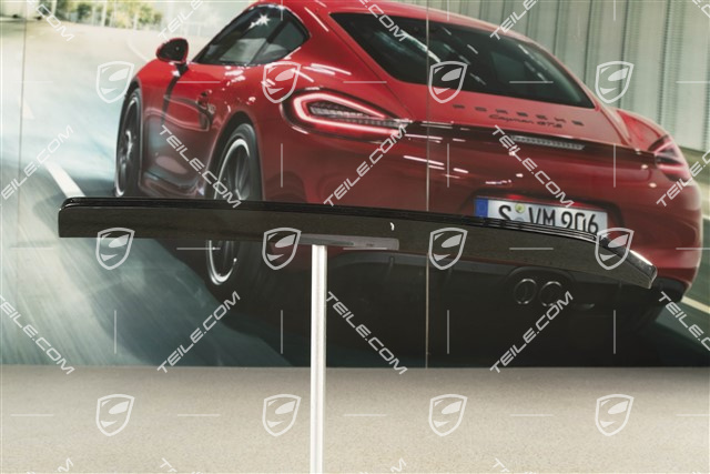 Lamelka / blenda kratki zderzaka, środkowa, czarny mat, Sport Design Package, R