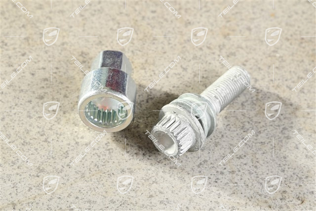 Diebstahlsicherung Radschraube inkl. Adapter