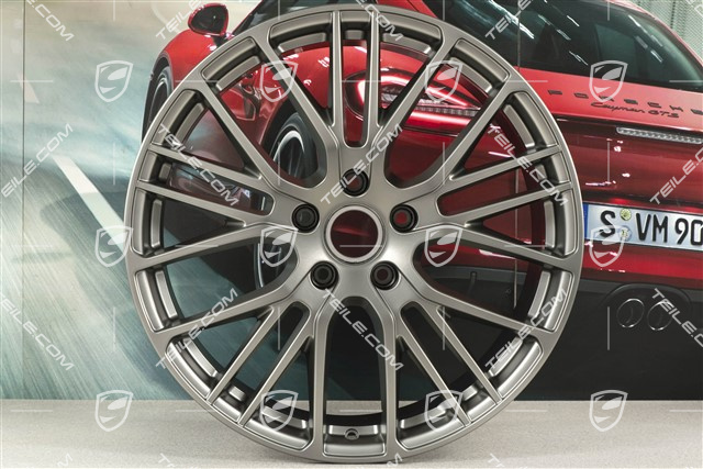21" Felga Panamera Exclusive Design Sport, 9,5J x 21 ET71, Platinum