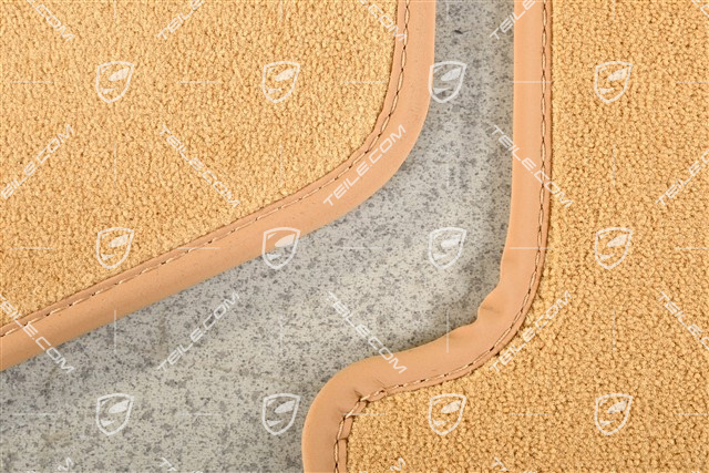 Fussmatten, Satz, 3-teilig, sand beige