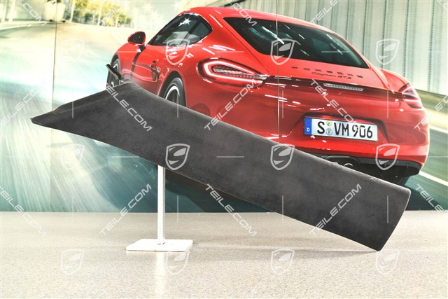 A-Saulen Verkleidung, alcantara, Schwarz, L