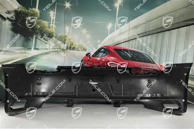 Rear bumper lining, Park assist, Sports exhaust system, C4/C4S, USA version