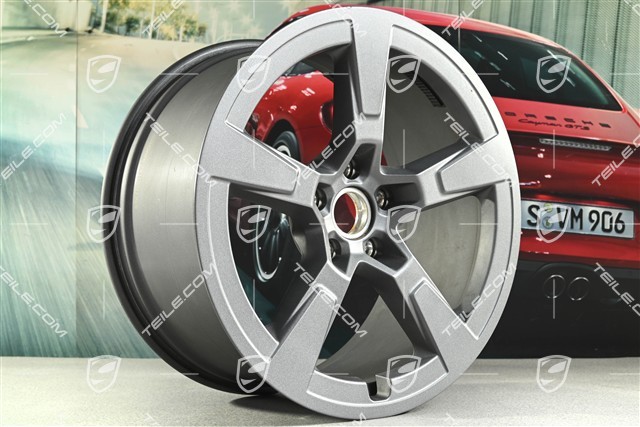 21" Macan Offroad wheel rim, 10,5J x 21 ET47, vesuvio grey