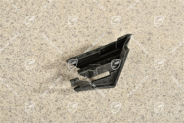 Roof molding front cap, L