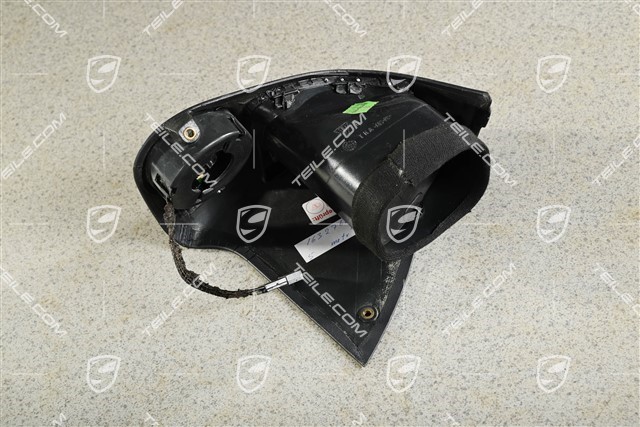 Seitendüse / Defrosterblende, Leder, Metropolblau, L