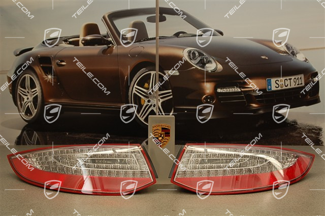 Heckleuchte, Klarglasoptik, LED, Facelift 08-, Satz (L+R) Heckleuchte, Klarglasoptik, LED, Facelift 08-, Satz (L+R)