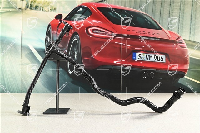 Connecting line, EGR, 3,0L V6 Hybrid