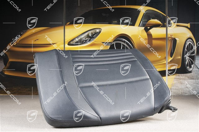 Notsitzrückenlehne / Rücksitz / Rückenlehne, Hinten, Kunstleder, Metropolblau, Cabrio, R